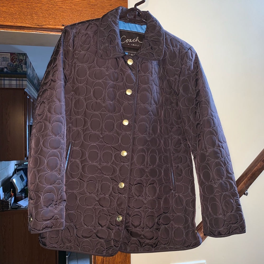 Coach jacket.